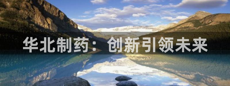九游会老哥俱乐部官网首页论坛：华北制药：创新引领未来
