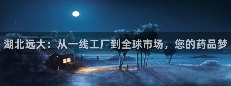 9游会老哥：湖北远大：从一线工厂到全球市场，您的药品梦