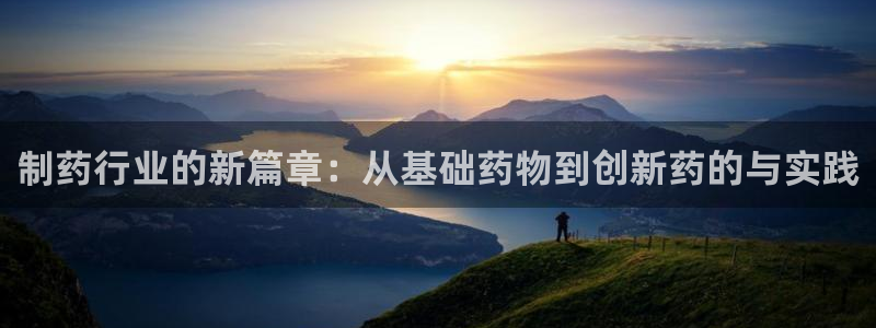 九游老哥俱乐部官网登录：制药行业的新篇章：从基础药物到创新药的与实践