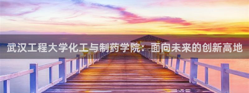 九游会老哥俱乐部社区论坛：武汉工程大学化工与制药学院：面向未来的创新高地