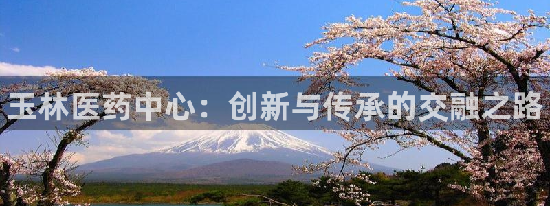 九游老哥俱乐部官网登录网址：玉林医药中心：创新与传承的交融之路
