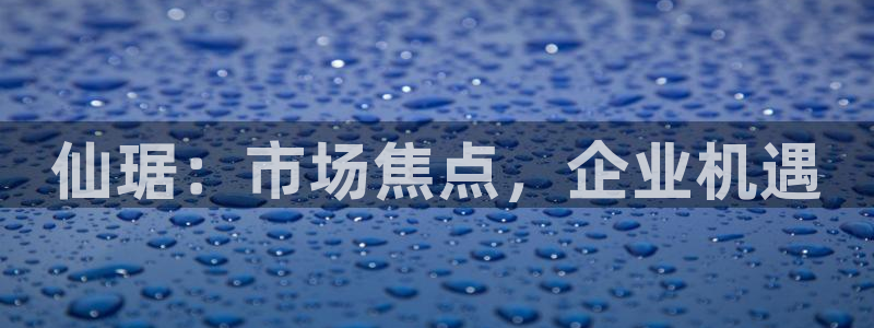 九游老哥俱乐部官网登录不了：仙琚：市场焦点，企业机遇