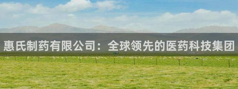 九游老哥俱乐部登录：惠氏制药有限公司：全球领先的医药科技集团