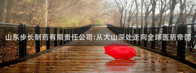 九游会老哥俱乐部必备的交流社区：山东步长制药有限责任公司:从大山深处走向全球医药帝国