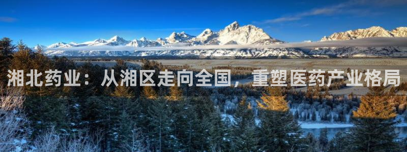 9游会老哥俱乐部：湘北药业：从湘区走向全国，重塑医药产业格局